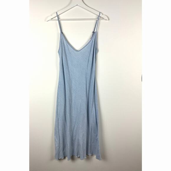 MOTHER Denim The Slip Up Dress Size Small - Picture 1 of 10